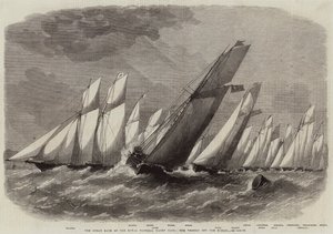 The Ocean Race of the Royal Victoria Yacht Club, the Vessels off the Noman